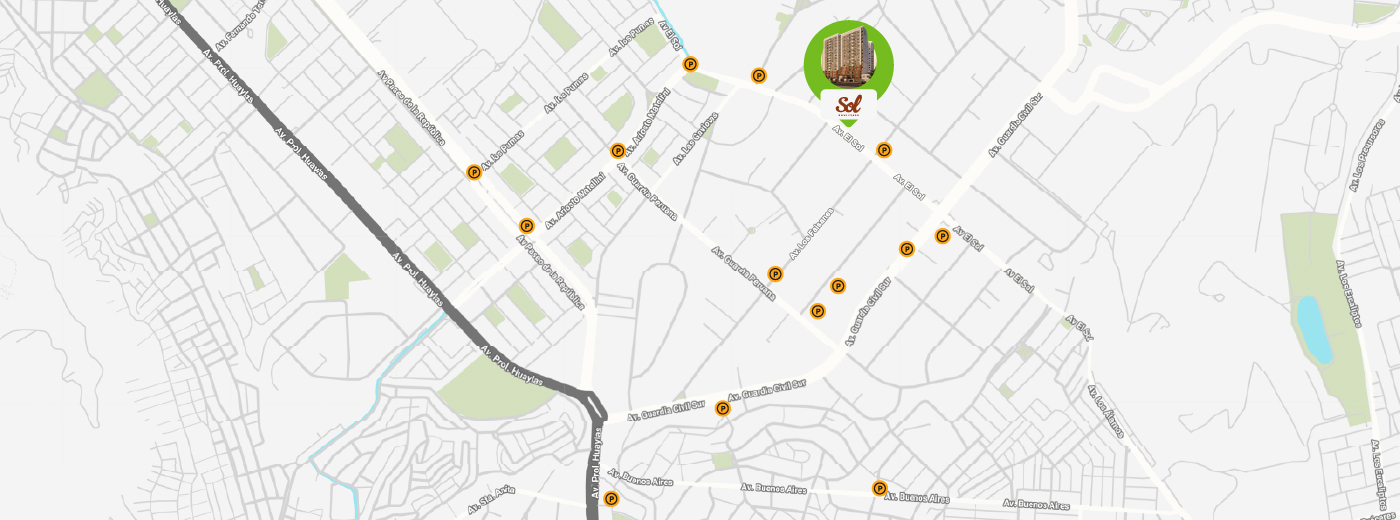 MAPA SOL PARADEROS